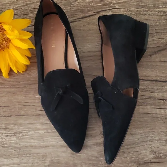 Suede Pointy Toe Shoes - Picture 3 of 7